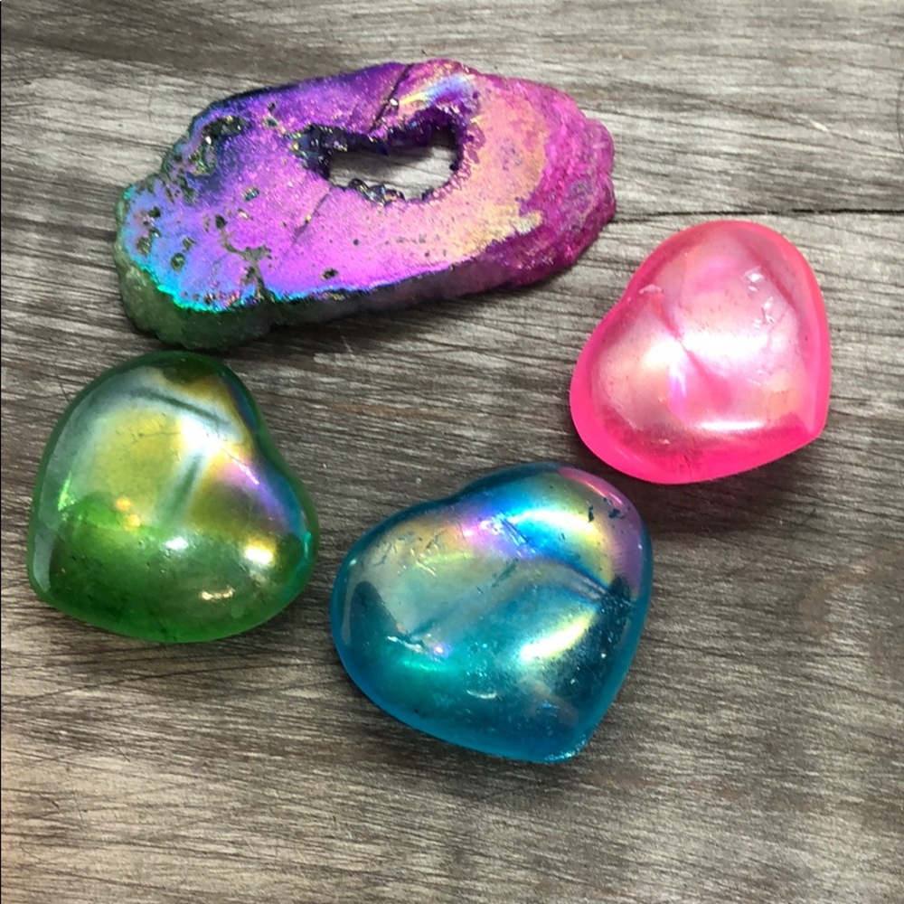 Color pop Rainbow angel aura quartz crystal kit - Picture 6 of 7